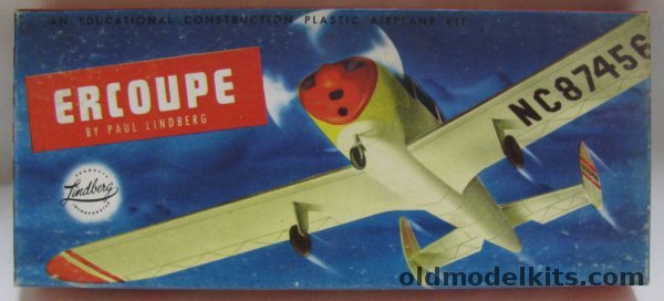 Lindberg 1/48 Ercoupe Light Plane, 506-39 plastic model kit